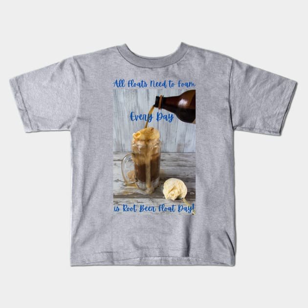 Celebrate national root beer day! Kids T-Shirt by Slackeys Tees